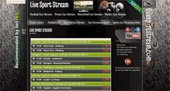 Desktop Screenshot of livesportstream.com