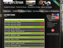 Tablet Screenshot of livesportstream.com